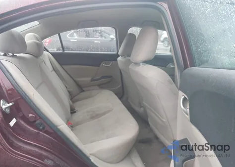 2012 Honda Civic Lx z USA, uszkodzony, nr VIN 19XFB2F56CE380802